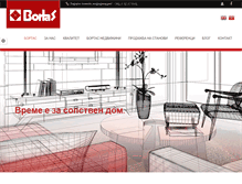 Tablet Screenshot of bortas.com.mk